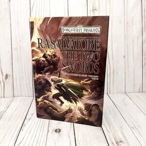 The Two Swords R.A. Salvatore Hardcover Dust Jacket Forgotten Realms First Print